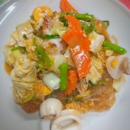 สุกี้แห้งทะเล