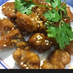 หมูทอดซอสเปรี้ยวหวาน