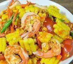 ตำข้าวโพดกุ้งสุก