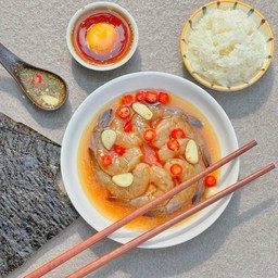 อิ่มคุ้มเซต 3 กุ้งดองซีอิ้ว