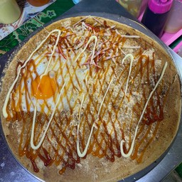 พริกเผา+ไก่หยอง+ปูอัด+ไข่ดาว