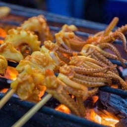 หนวดหมึกเบบี้ย่าง