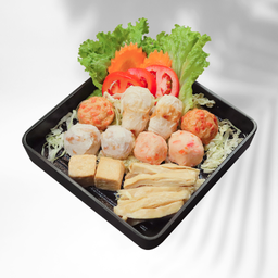 ชุดลูกชิ้น MEAT BALLS SET 贡丸拼盘