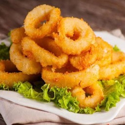 ปลาหมึกทอด