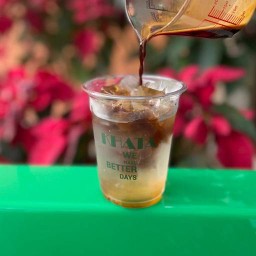 อเมริกาโน่+มะนาว (กาแฟEthiopia)