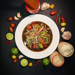 ตำเทยหอยดอง