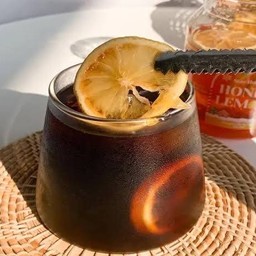 Americano lemonade honey