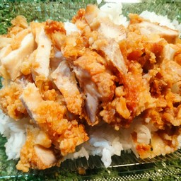 ข้าวไก่ทอด