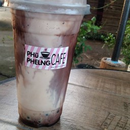 นมหมีปั่นโกโก้ลาวา