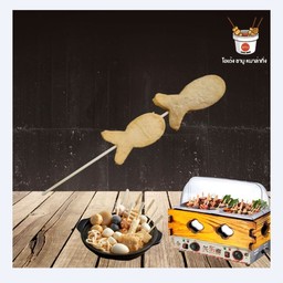 เต้าหู้ตัวปลา x2 Tofu fish shape.