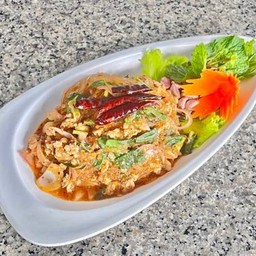 ลาบวุ้นเส้นหมูสับ