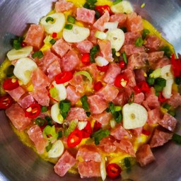 ข้าวไข่ข้นแหนม