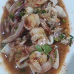 ลาบกุ้ง-ปลาหมึก