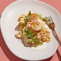 Scallop Mentaiko Cream Sauce