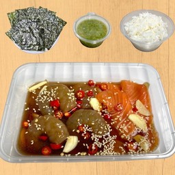 Set A สองสหาย กุ้งดอง+มอนดอง