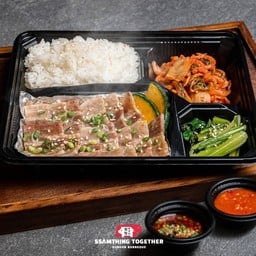 ชุดข้าว - หมูสามชั้นสไลด์