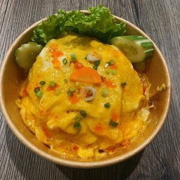 ข้าวไข่เจียวหมูสับ