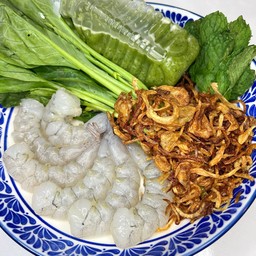[อร่อยซ่ากับโค้ก] กุ้งแซ่บซีฟู้ด +  โค้ก ออริจินัล (กระป๋อง)