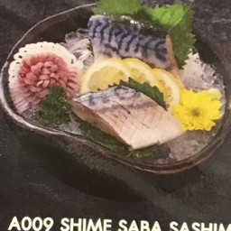 SHIME SABA SASHIMI