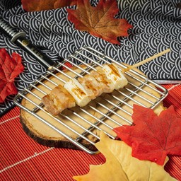 32 Pork And Leek Skewers