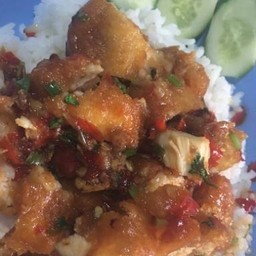 ไก่คั่วพริกเกลือ