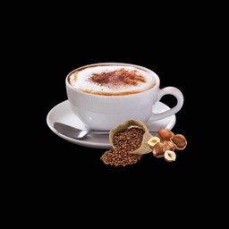 เฮเชลนัทลาเต้ A # ร้อน