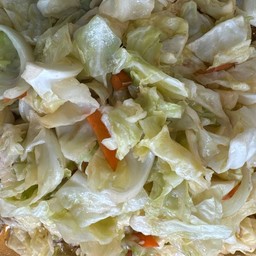 กะหล่ำปลีผัดน้ำปลา