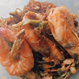 กุ้งอบวุ้นเส้น(กุ้ง5ตัว)