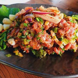 ก้อยหมูมะนาว