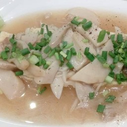 เต้าหู้ราดซอสเห็ด