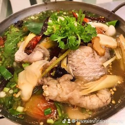 ต้มยำพุงไข่ปลาช่อน