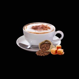 คาราเมลลาเต้ A # ร้อน