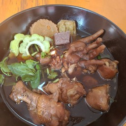 เกาเหลาไก่ตุ๋นยาจีนมะระยาจีน