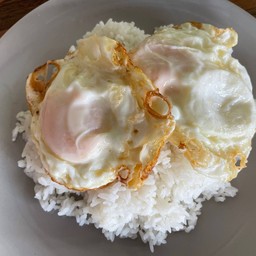 ข้าวไข่ดาว2ฟอง
