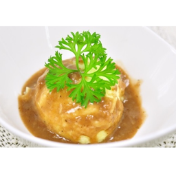 มันบดราดน้ำเกรวี่ - Mashed Potato With Gravy Sauce