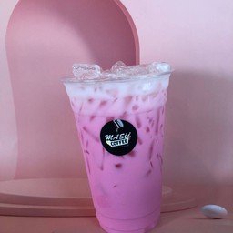 ชานมกุหลาบ เย็น 22 Oz.