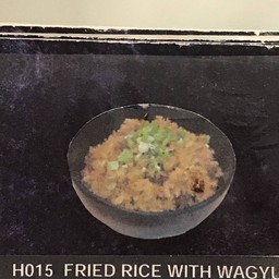 Fried rice with wagyu