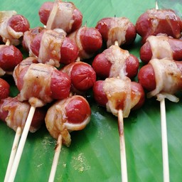 ไส้กรอกพันสามชั้น