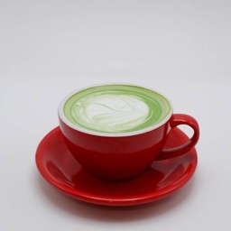 Hot Green Tea Latte