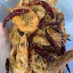 กุ้งทอดราดซอสมะขาม