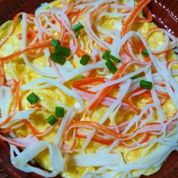 ข้าวไข่ข้นปูอัด