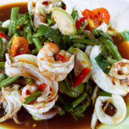 ตำถั่วกุ้ง