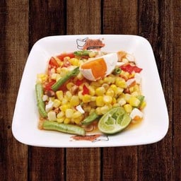 ตำข้าวโพดไข่เค็ม