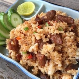 ข้าวผัดเนื้อ