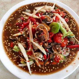 ตำหอยเเครง