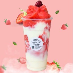 ใบเฟิร์น CAFE อะโวคาโด มะพร้าวปั่นนมสด ชา กาแฟสด สี่แยกดงประโดก สมอแข พิษณุโลก