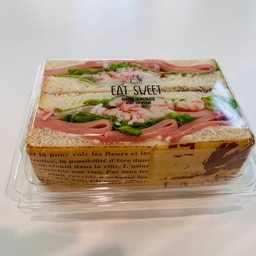 Bologna And Crab Stick Sandwich