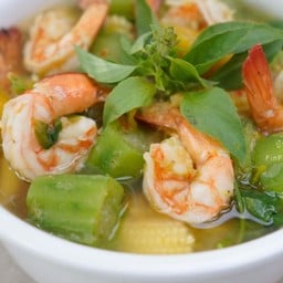 แกงเลียงกุ้งสด