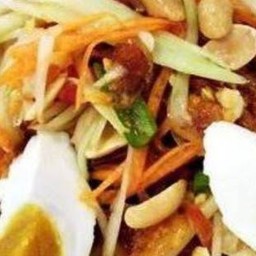 ตำไทย+ปู+ไข่เค็ม