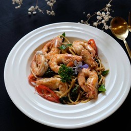 สปาเก็ตตี้ขี้เมากุ้ง (Delivery)